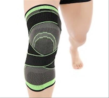 Sports elastic 3D knee support