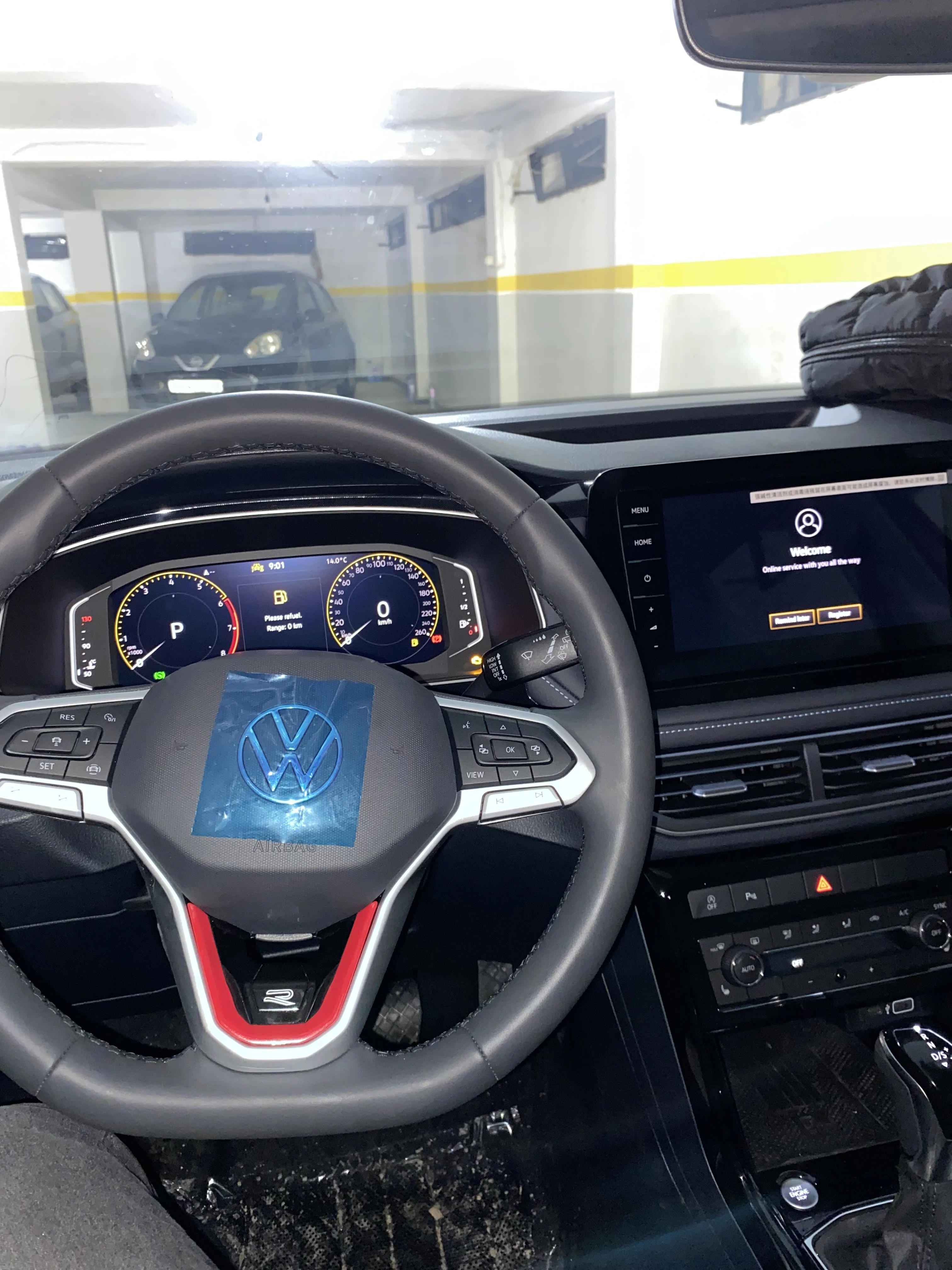 Accessoire R-Line  Pour Volant Volkswagen