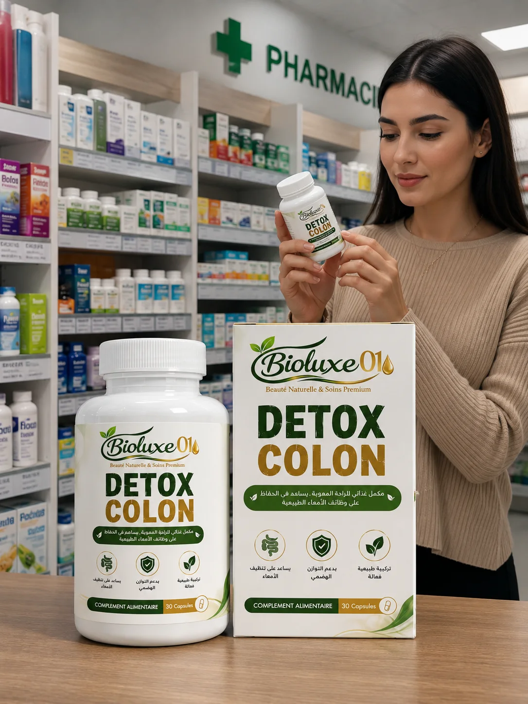 DETOX COLON-مكمل غذائي للراحة المعوية