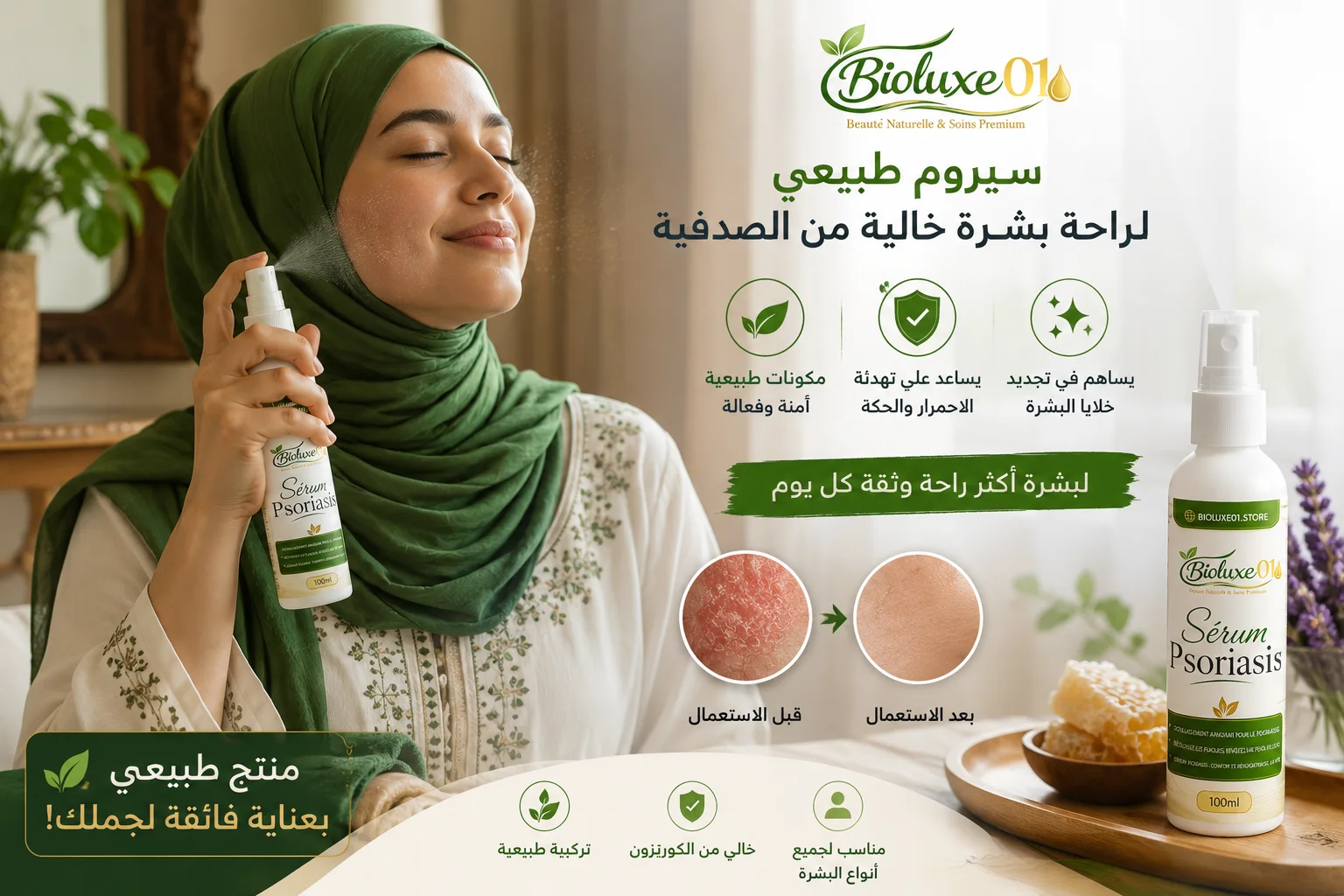 Sérum Psoriasis – Bioluxe01