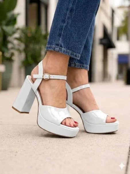 SANDALE 045 BLANC