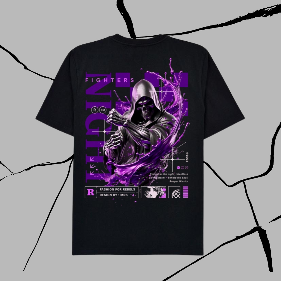 T SHIRT Fighters Night / Niño / Geek