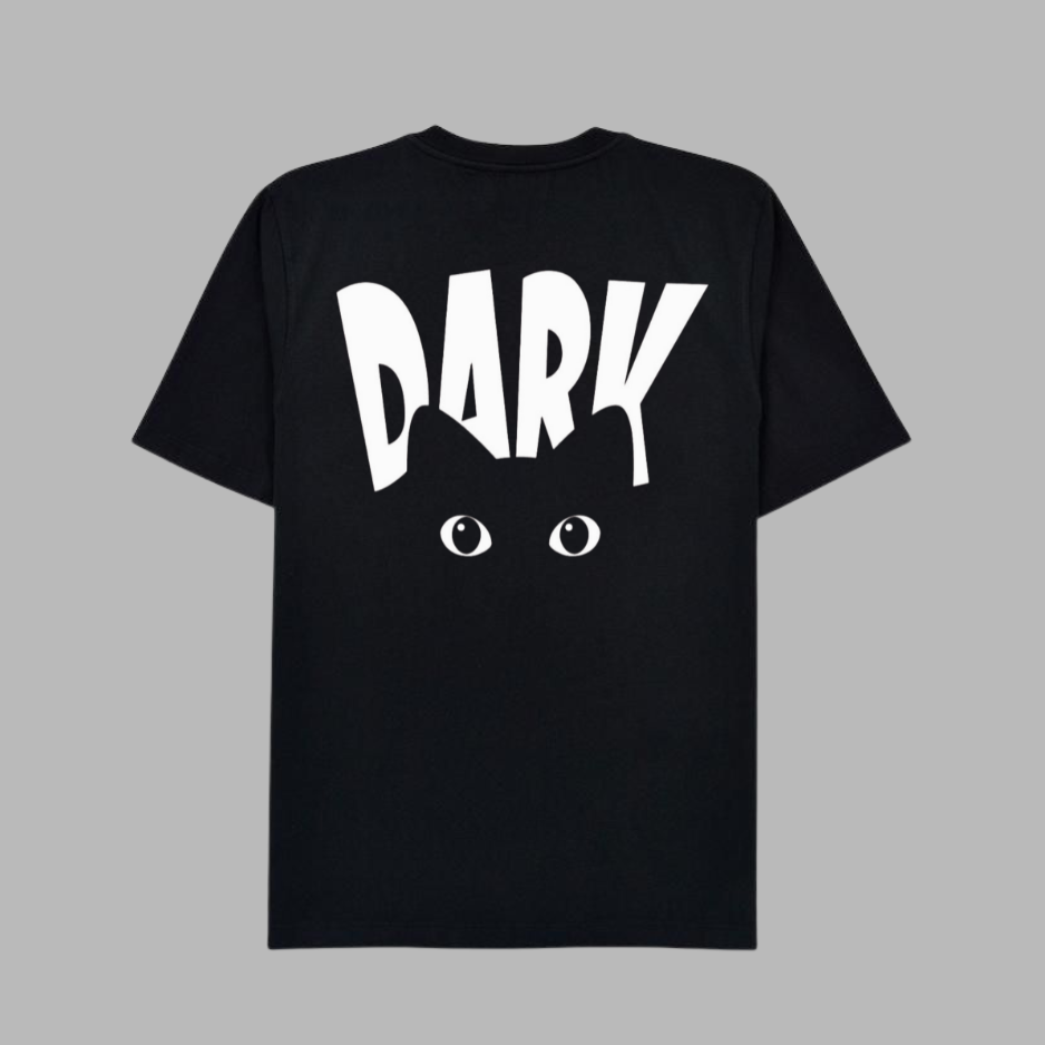 T SHIRT DARK CAT