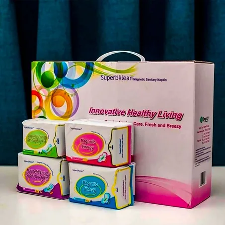 SERVIETTES HYGIENIQUES MAGNETIQUE SUPERBKLEAN