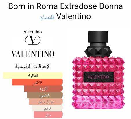 VALENTINO DONNA BORN IN ROMA EXTRADOSE