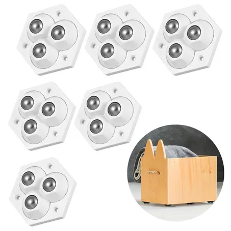 عجلات لاصقة تحول أي شيئ ثقيل الى متحرك