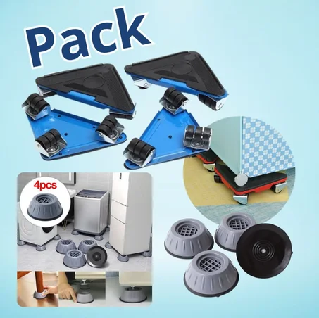 مجموعة حامل الثلاجة والفريقو + مضاد للاهتزاز (copy)