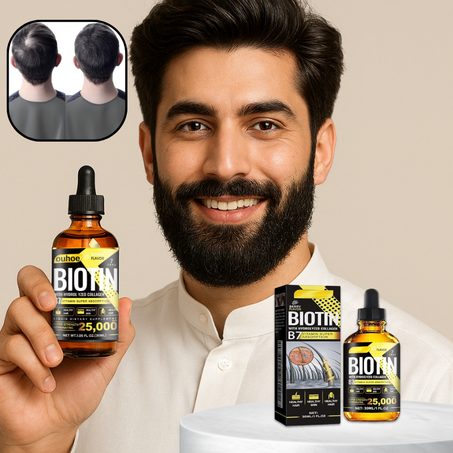 زيت  BIOTIN لإنبات الشعر الفعّال