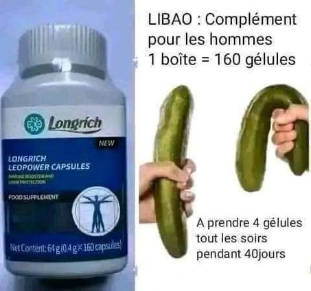 Gélules Longrich Léopower (LIBAO)