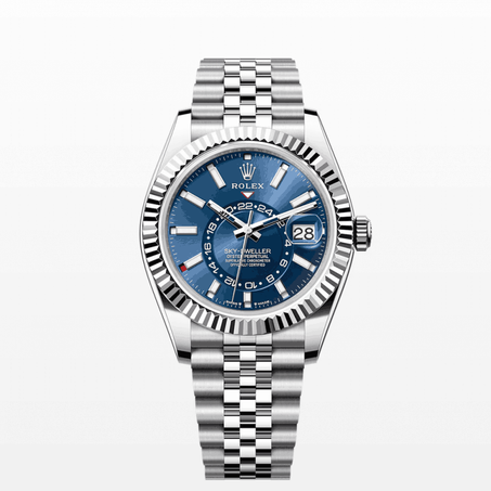 ROLEX SKY-DWELLER 336934 BLUE DIAL  JUBILÉE