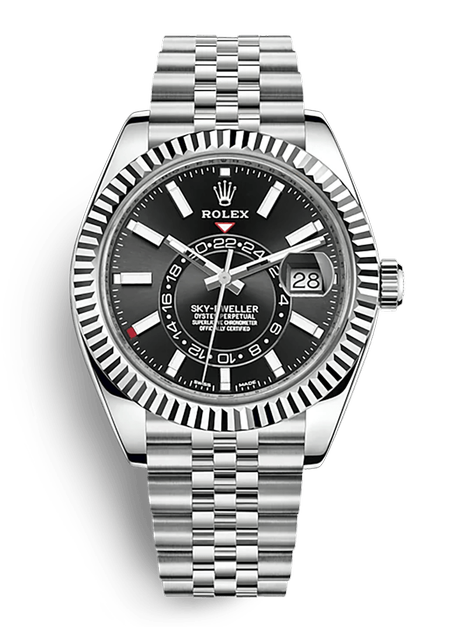 ROLEX SKY-DWELLER 336934 BLACK DIAL JUBLIEE