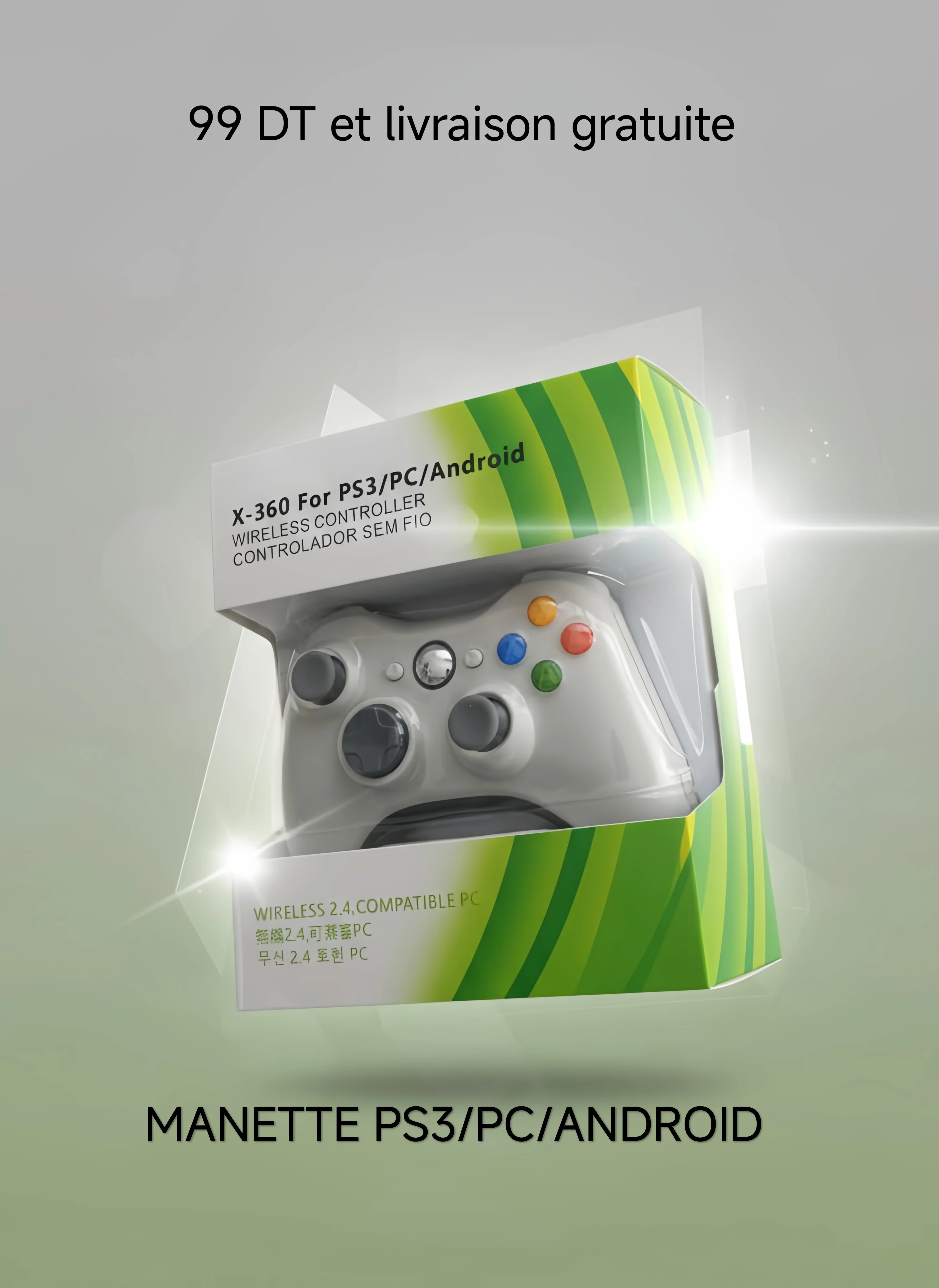 Manettes pour ps4 / ps5 / pc /android et xbox
