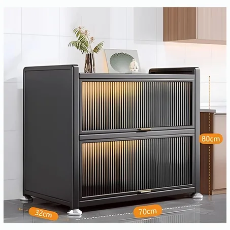 Armoire de Rangement Modulaire pour Cuisine et Salon 78 cm