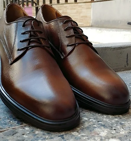 Chaussures hommes en vrai cuir véritable