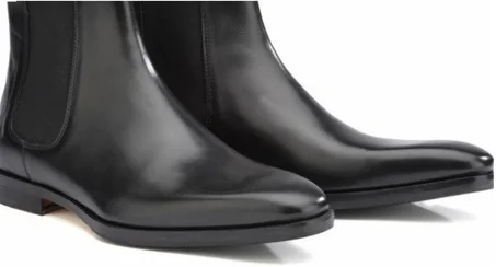 bottines en vrai cuir véritable