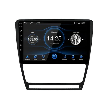 ECRAN TACTILE ANDROID-BLUETOOTH-WIFI-GPS SKODA OCTAVIA 2008-2013