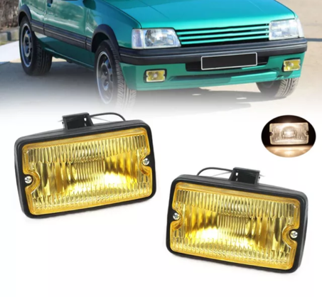 ANTI BROUILLARD PEUGEOT 205 JAUNE