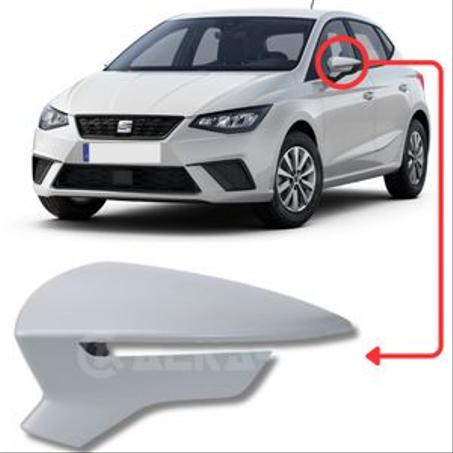 COQUE DE RETROVISEUR GAUCHE SEAT IBIZA 2018