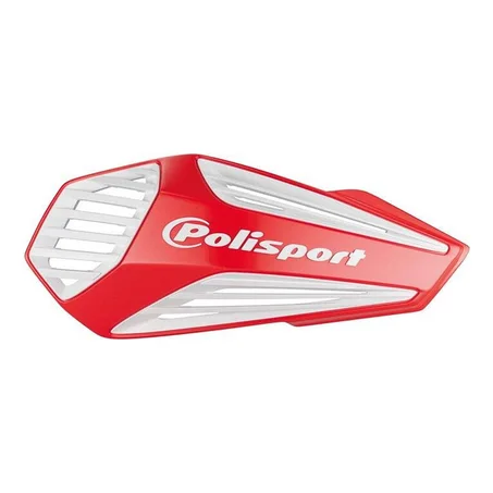 PAIRE DE PROTÈGES MAINS POLISPORT MX AIR UNIVERSEL ROUGE/BLANC
