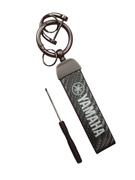 PORTE CLES YAMAHA EN CARBONE