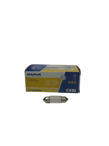 10X LAMPE NARVA C5W 12V5W