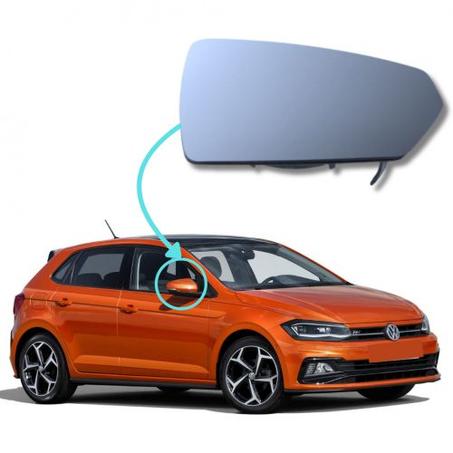 GLACE RETROVISEUR DROITE VOLKSWAGEN POLO 2018