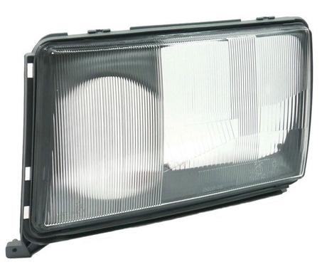 VERRE DE PHARE GAUCHE MERCEDES W124 200D 220D 250D 300D 250TD 300TD 1985-1990