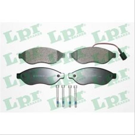 PLAQUETTE DE FREIN AVANT CITROEN JUMPER FIAT DUCATO PEUGEOT BOXER 2006+ - LPR