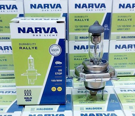 2X LAMP DE ROUTE NARVA H4 12V 90/100W