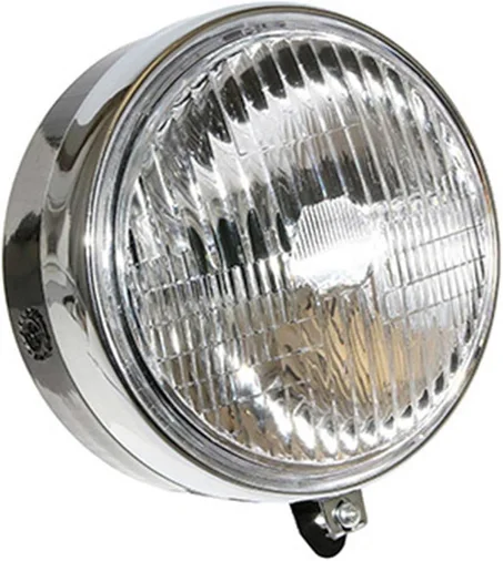 PHARE-PROJECTEUR CYCLO ADAPTABLE MBK 51 SWING 881 ROND NOIR