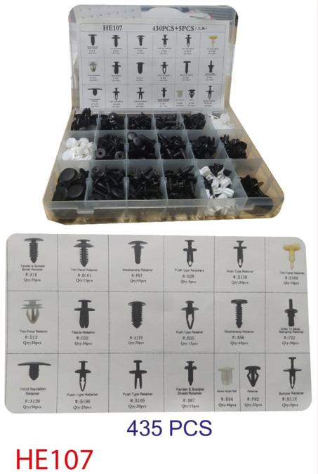 KIT AGRAFES 435pcs