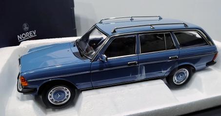 MERCEDES-BENZ S123 200TD BLUE 1:18 - NOREV