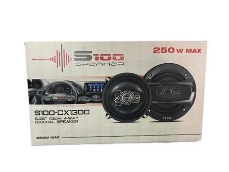 SPEAKERS AUTO S100 250W/MAX