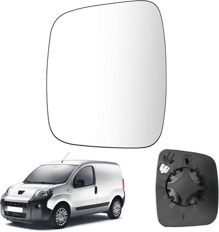 GLACE RETROVISEUR GAUCHE PEUGEOT BIPPER CITROEN NEMO