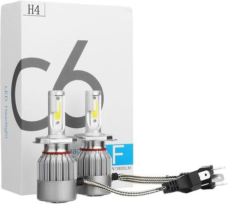 2X AMPOULE TURBO LED C6 H4