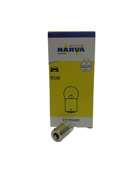 10X LAMPE NARVA BAIONNETTE R5W 12V5W