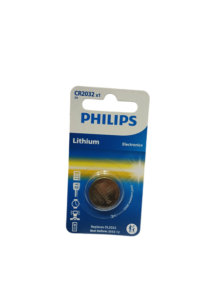 PILE TELECOMANDE PHILIPS CR2032