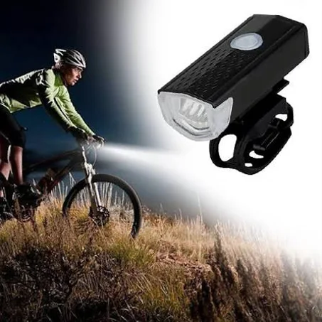 Usb Rechargable Bike Bicycle Front Head Light