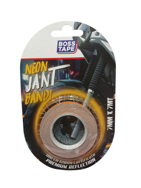 BANDE REFLECTION DECORATIVE JANTE MOTO