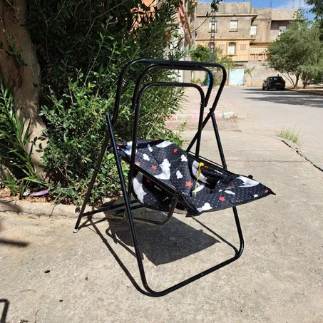 🌟 أرجوحة الأطفال: رفيق المرح والنوم لطفلك. مع ضمان 10 أيام استعمال