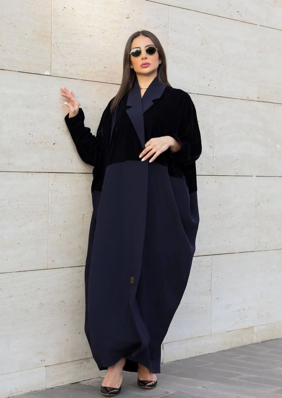 ABAYA KIMONO 2 TISSUS