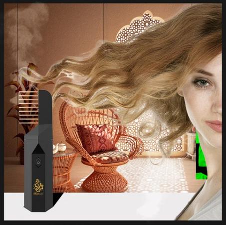 USB مبخرة شعر كهربائية محمولة مع منفذ