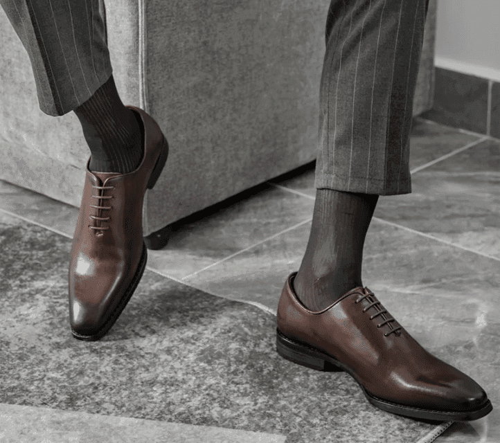 Chaussure Oxford en Cuir pour Hommes – Style et Confort .