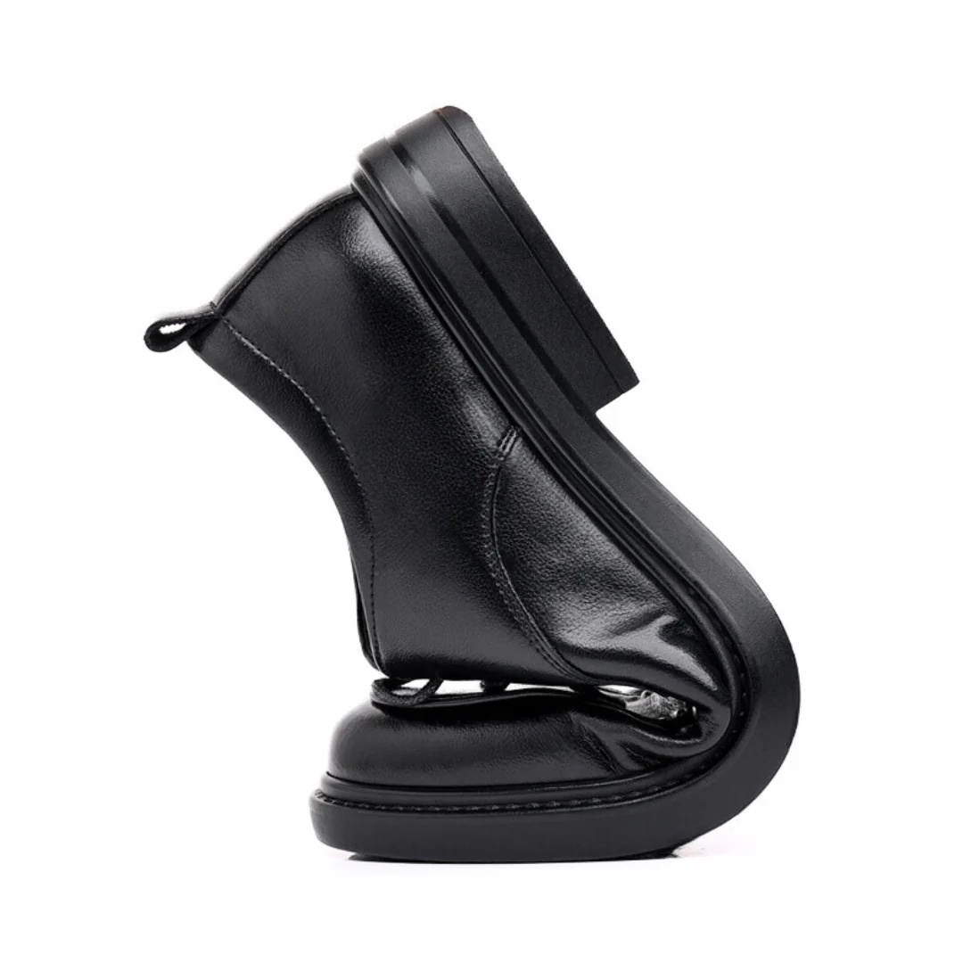 Chaussure Derby Homme en Cuir Véritable – Élégance et Confort au Quotidien
