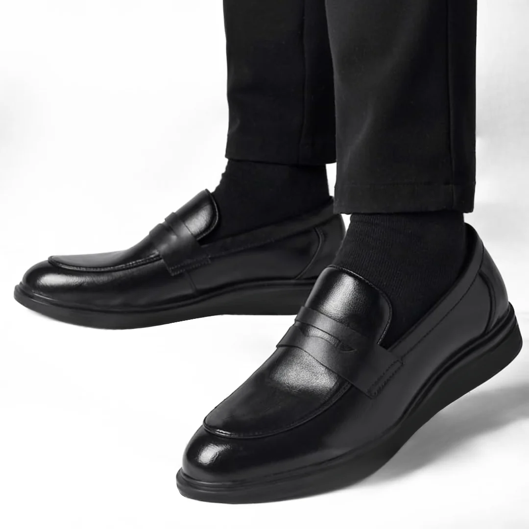 Mocassins Élégants en Cuir , Confort et Style Intemporel.