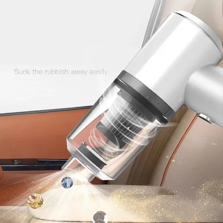 المكنسة كهربائية صغيرة المحمولة فائقة الشفط للسيارة والمنزل ، للاستخدام المزدوج