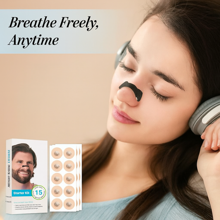 شرائط أنف لتحسين التنفس للرجال والنساء