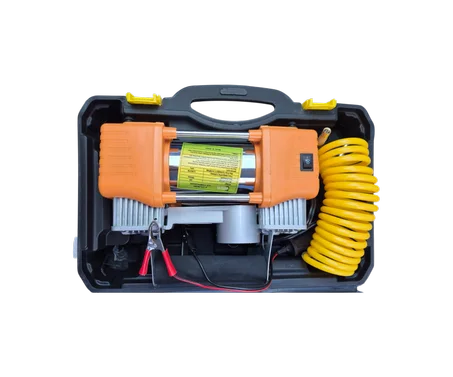 جاهزية تامة على طرق العراق: منفاخ الإطارات المتكامل وعدة الطوارئ الاحترافية