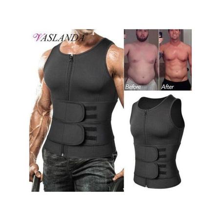 Gilet amincissante de sauna pour homme