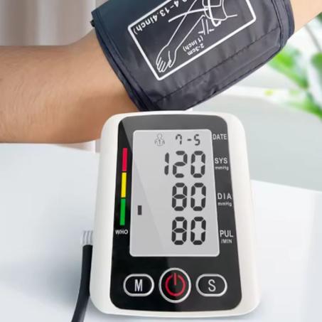 Tensiomètre électronique automatique médical de bras supérieur BP Digital pour Hôpital et maison